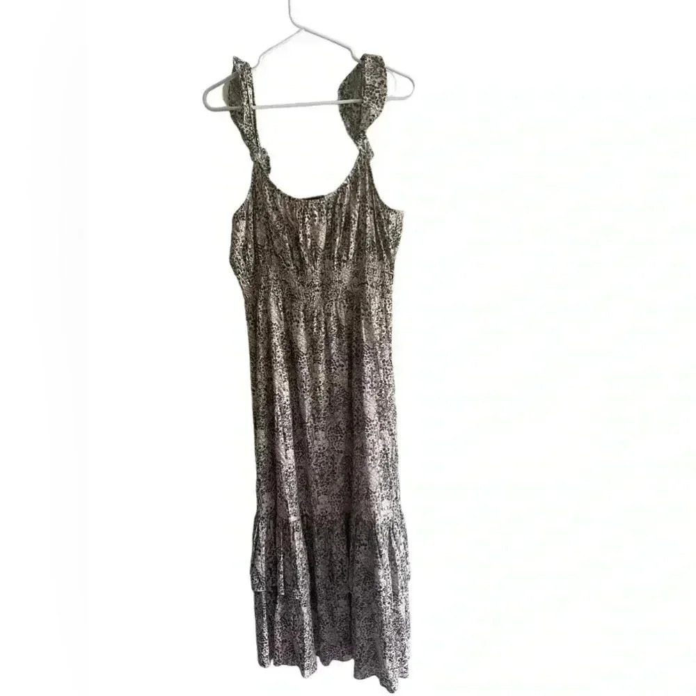 Paige Gisela Dress Ditsy Floral Midi Dress - Picture 6 of 15